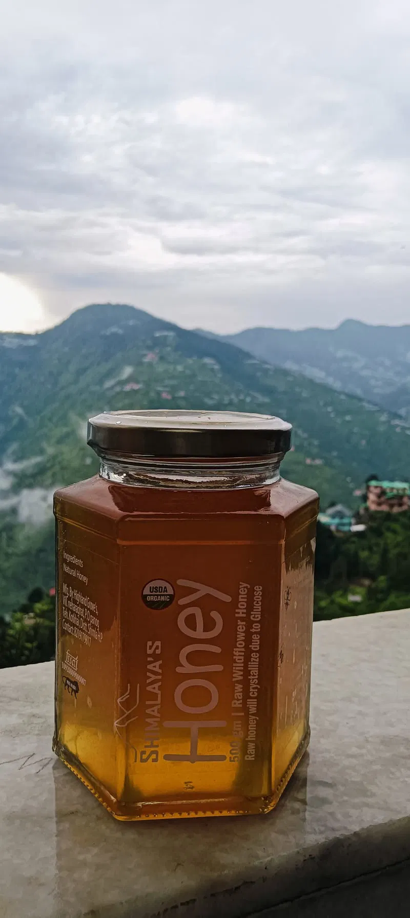 Natural Honey with Honey & Ginger Natural Honey.